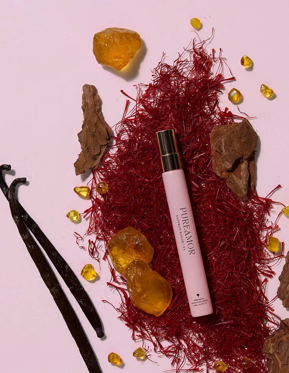 Saffron Rouge | Travel Spray Pheromone Perfume - 12ml