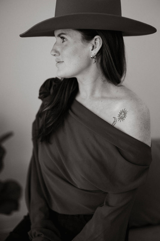 Sun + Moon | Temporary Tattoo