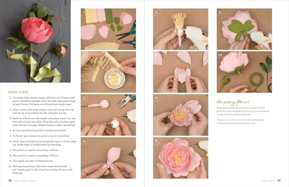 Crepe Paper Flowers