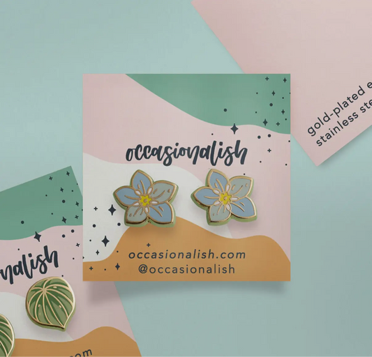 Forget Me Not Earrings