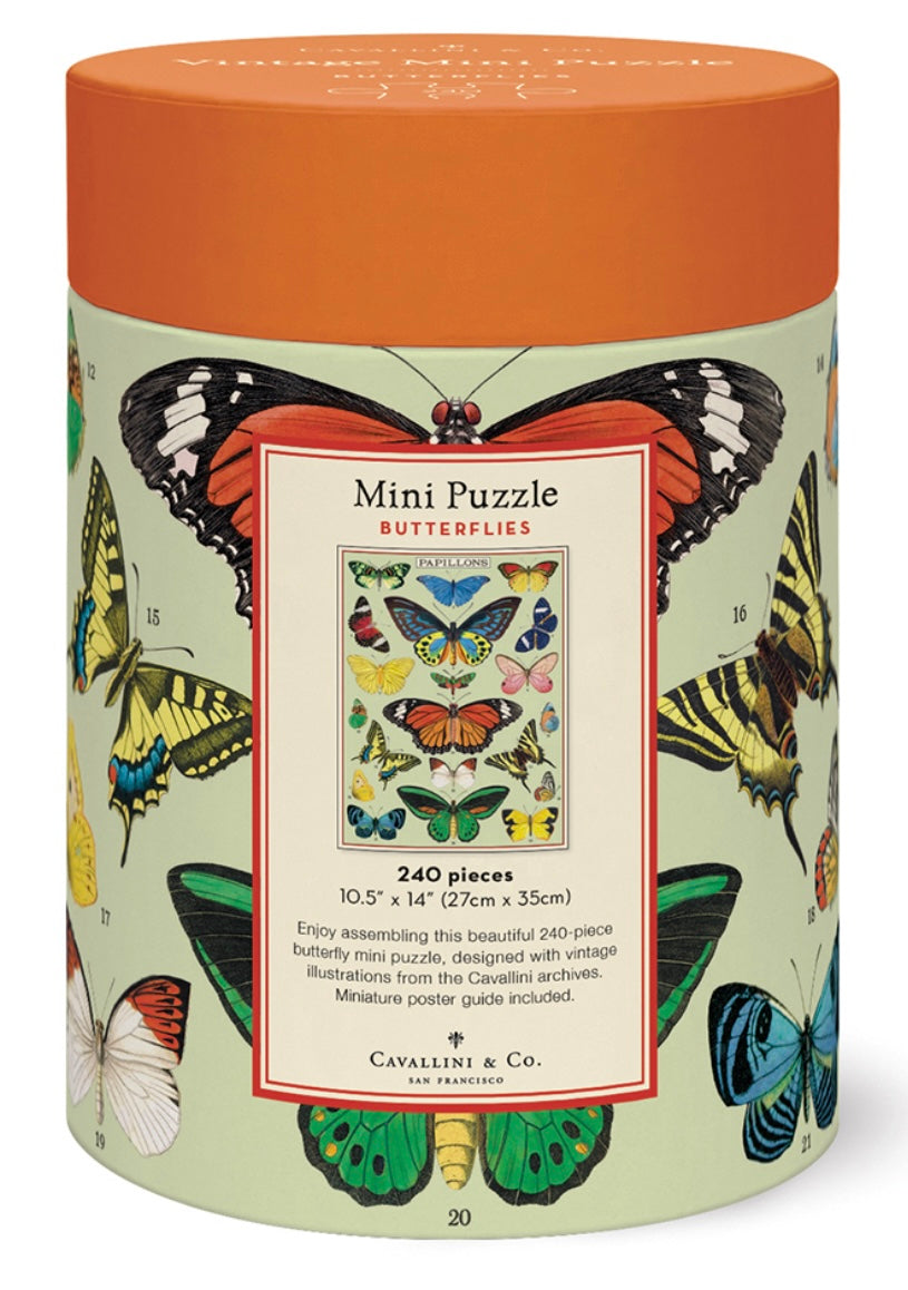 Mini Puzzle - Butterflies