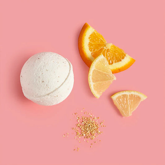 Sunshine Bath Bomb - lemon, orange & orange peel energy