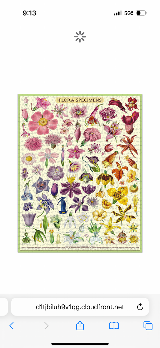 Puzzle - Flora Specimens
