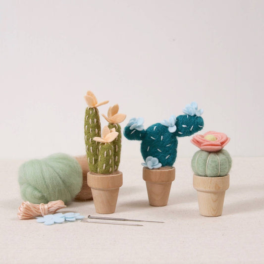 Needle Felting Kit - Desert Rose