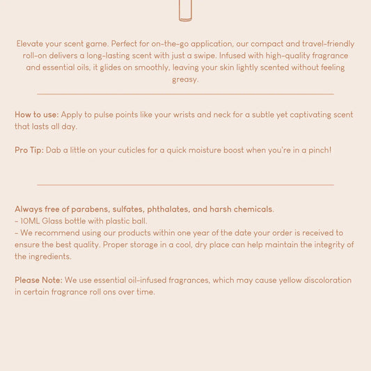 Fragrance Roller - White Tea