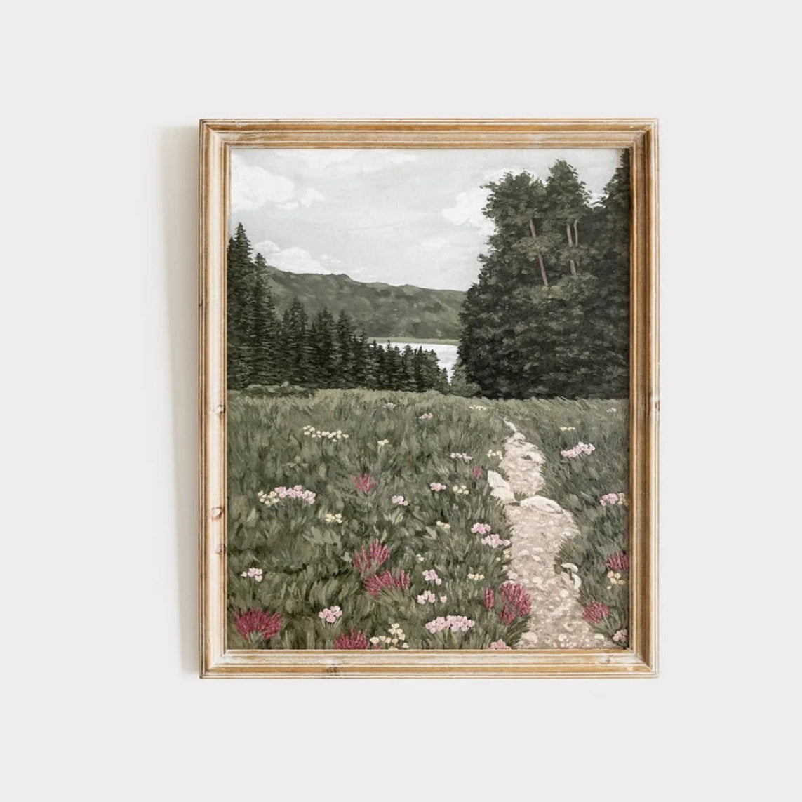 Art Print | Where The Wildflowers Grow