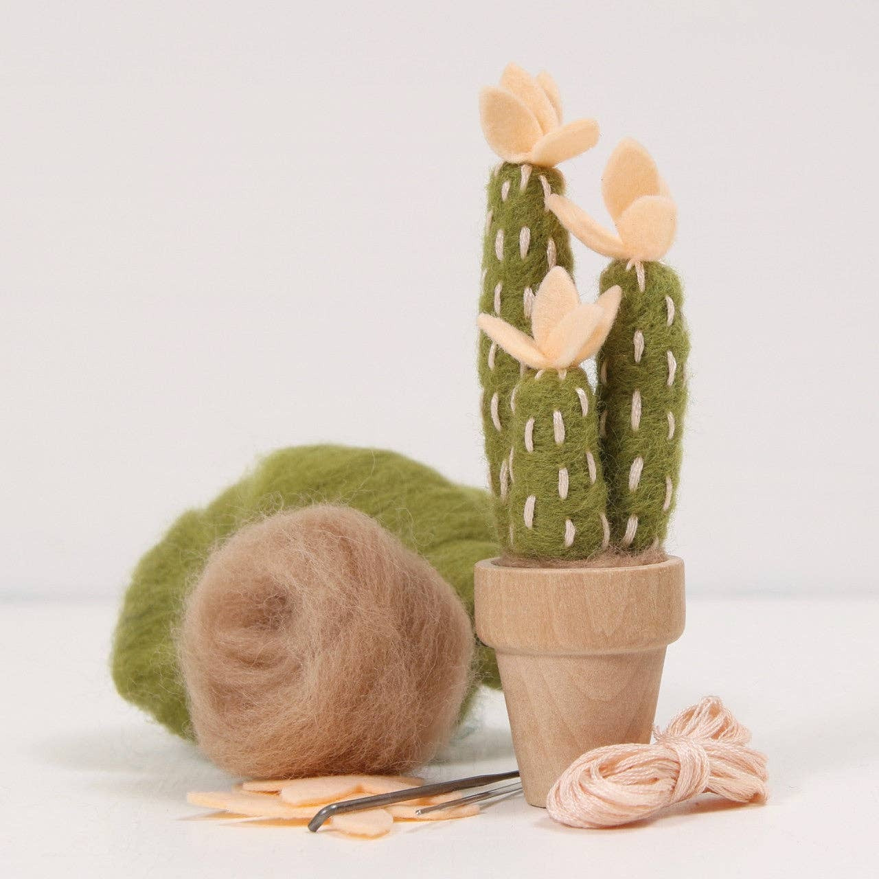 Needle Felting Kit - Desert Rose