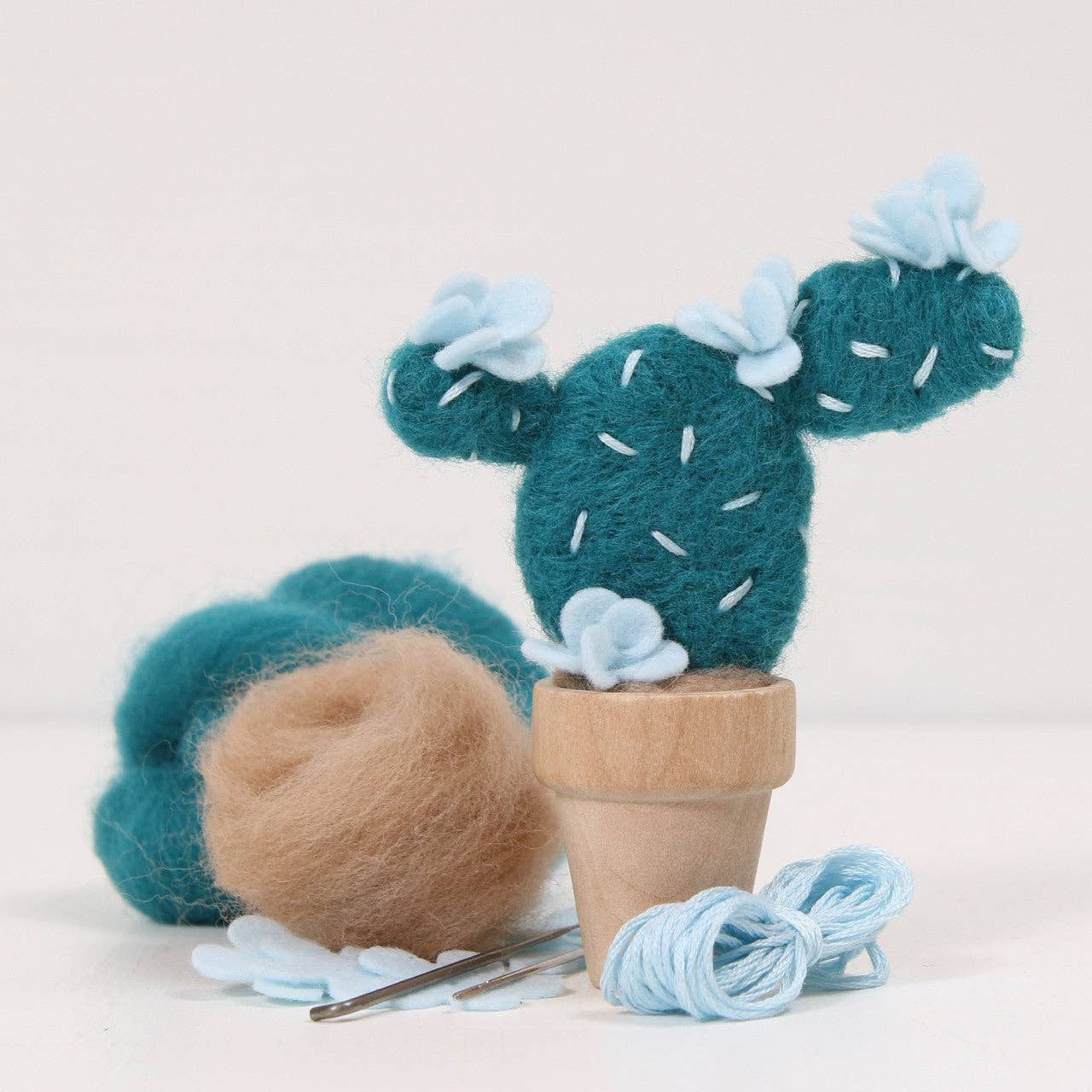 Needle Felting Kit - Desert Rose