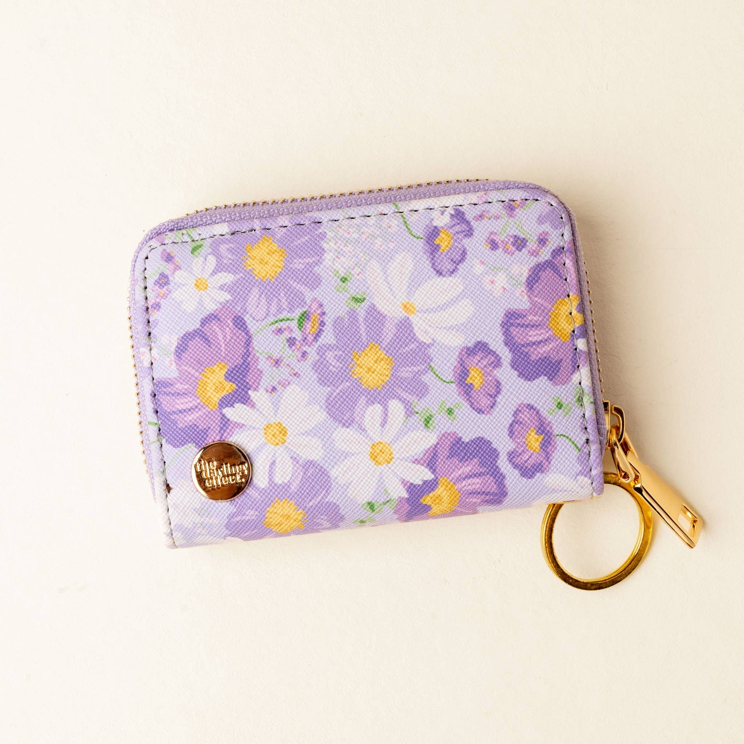 Zip Around Wallet-Bouquet Beauty Purple