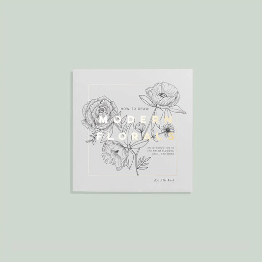 How To Draw Modern Florals Mini