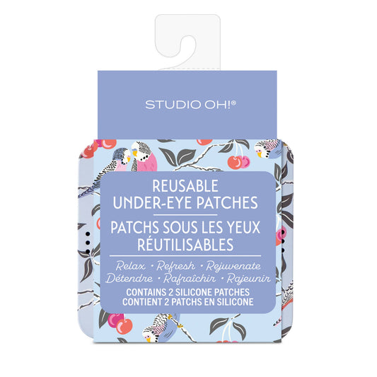 Birds in the Cherry Tree Reusable Under-Eye Patches