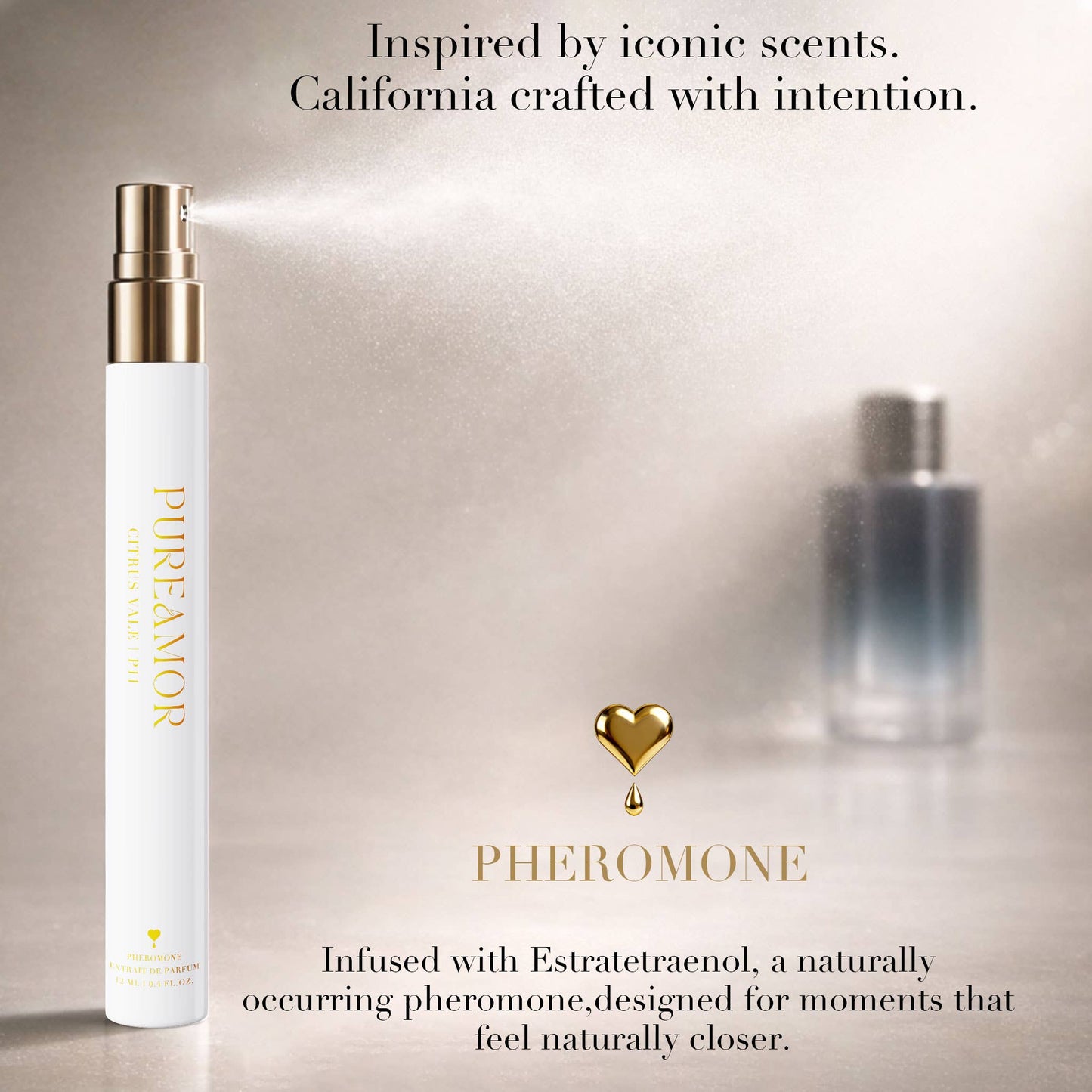 Citrus Vale | Travel Spray Pheromone Perfume - 12ml