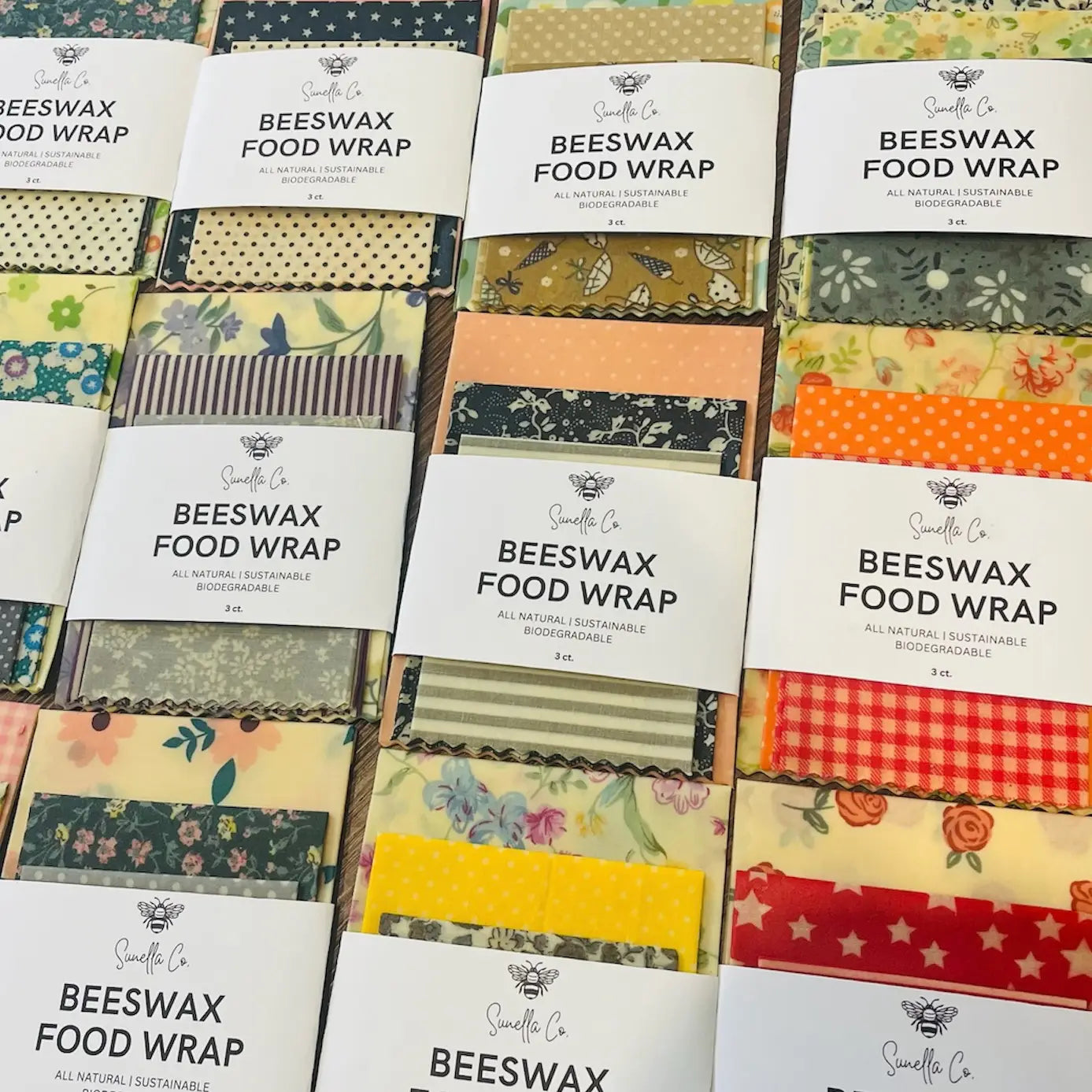 3 Pack Beeswax Wraps