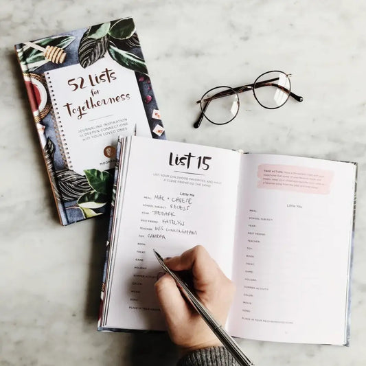 52 Lists For Togetherness