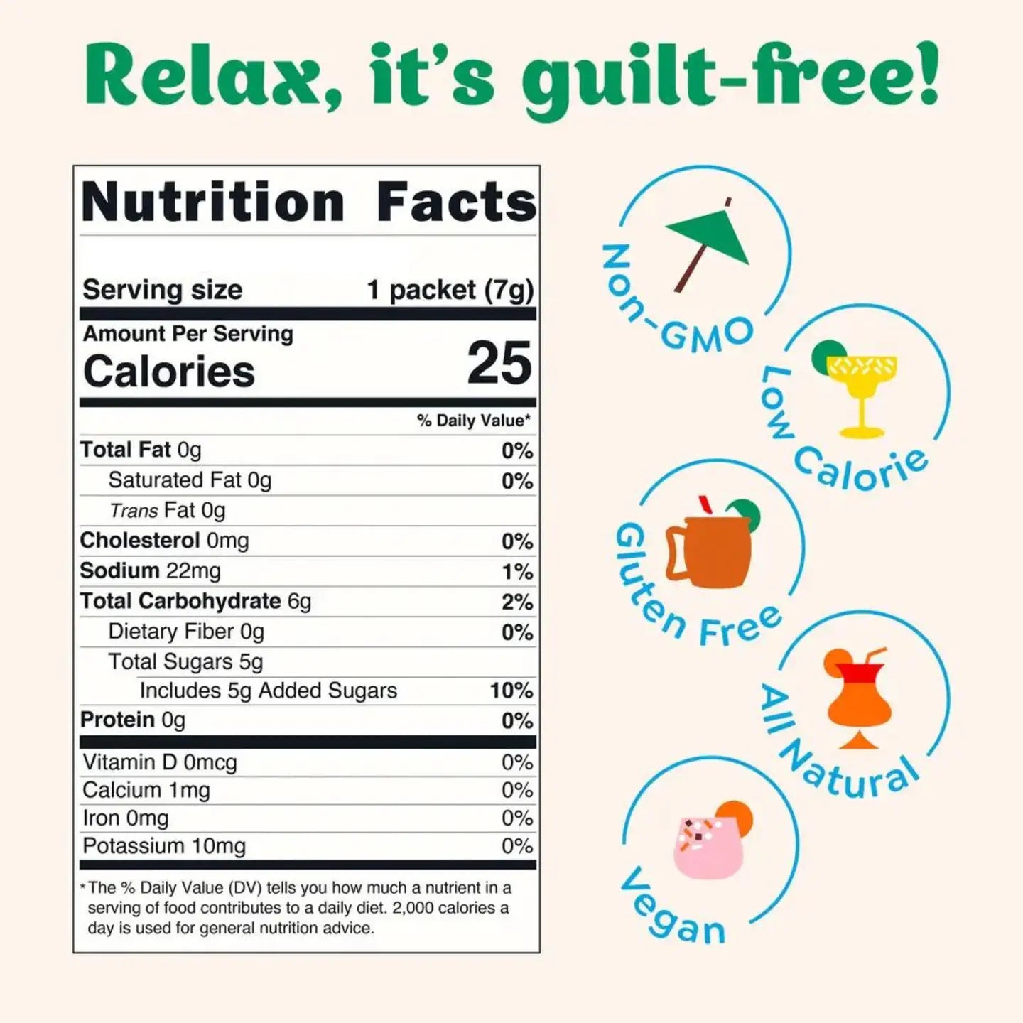 Beverage Mix Single Packet