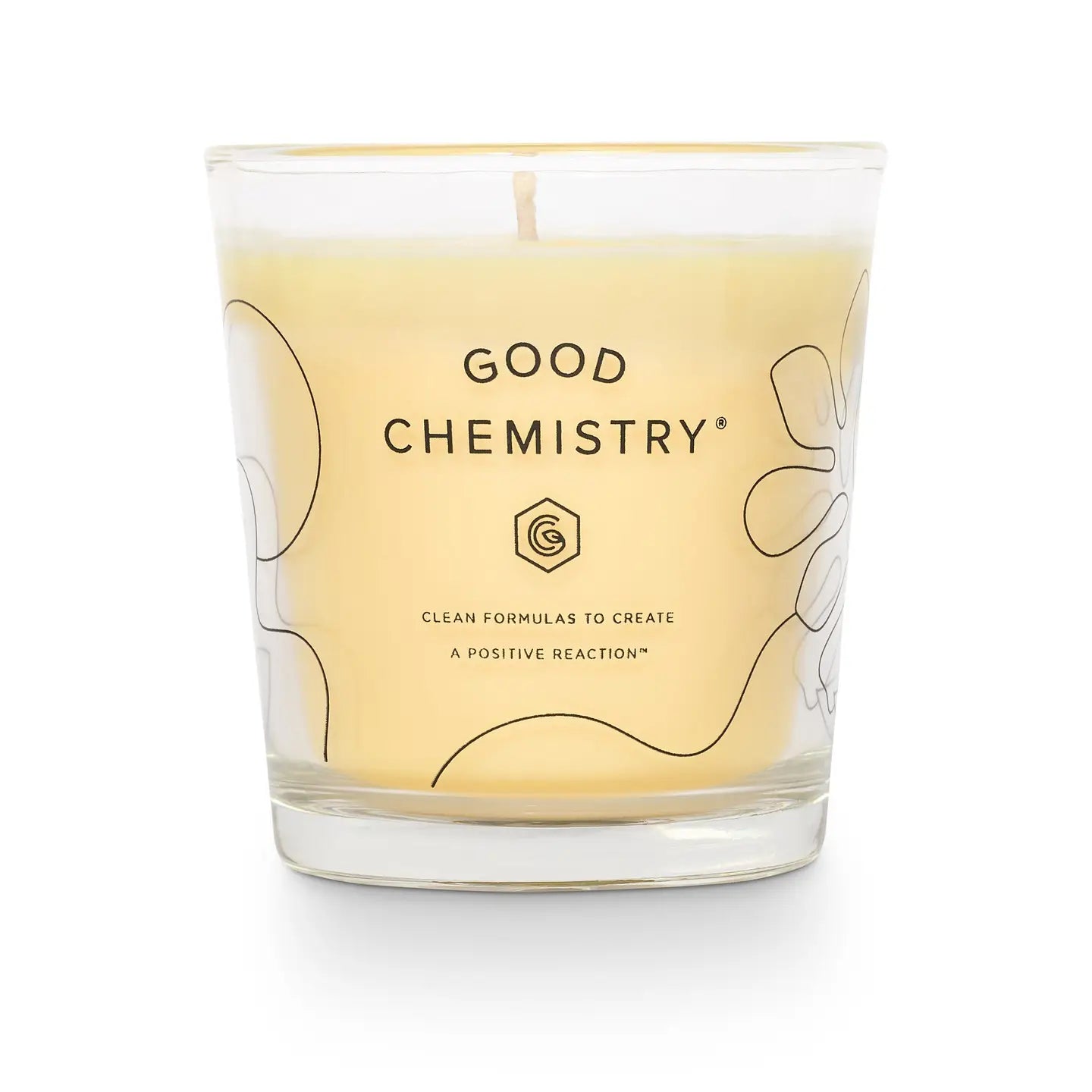 Reusable Glass Candle - Lemon + Love