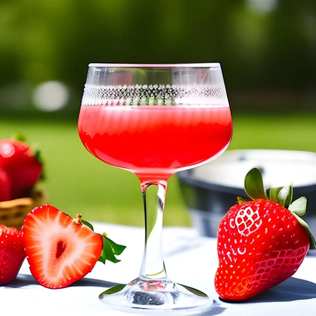 Cocktail/Mocktail Mixer - Strawberry & Rhubarb