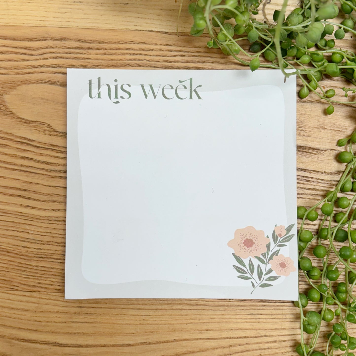 5x5 This Week Mini Notepad