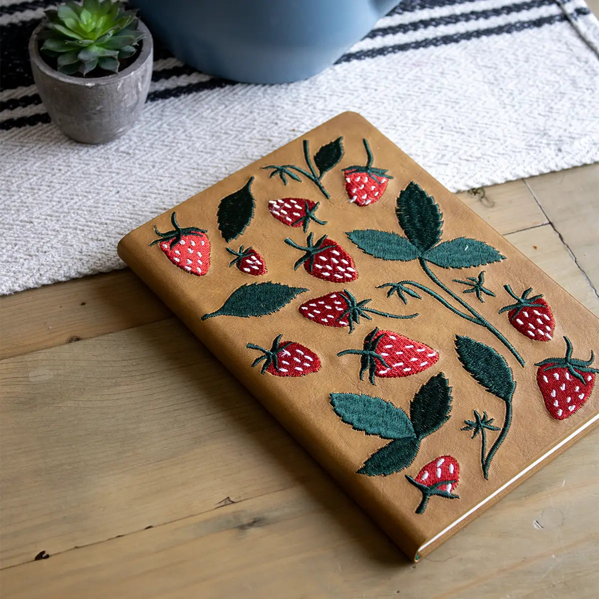 Embroidered Journal Notebook