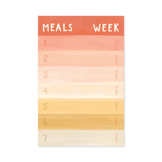 Meal Plan Notepad