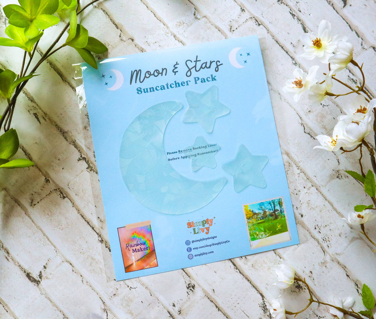 Suncatcher Pack - Moon & Stars
