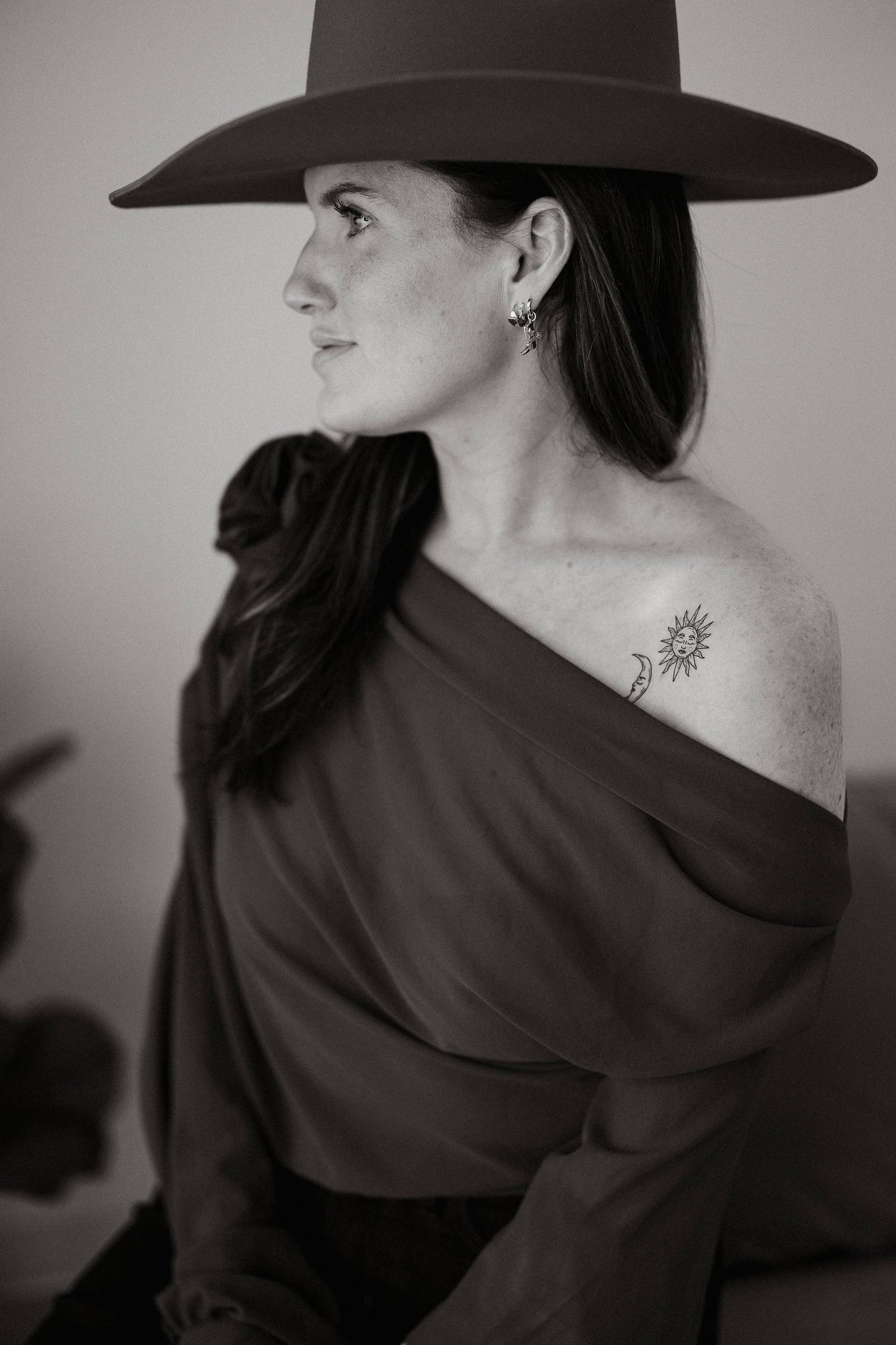 Sun + Moon | Temporary Tattoo