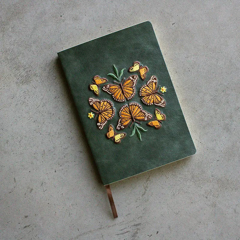 Embroidered Journal Notebook