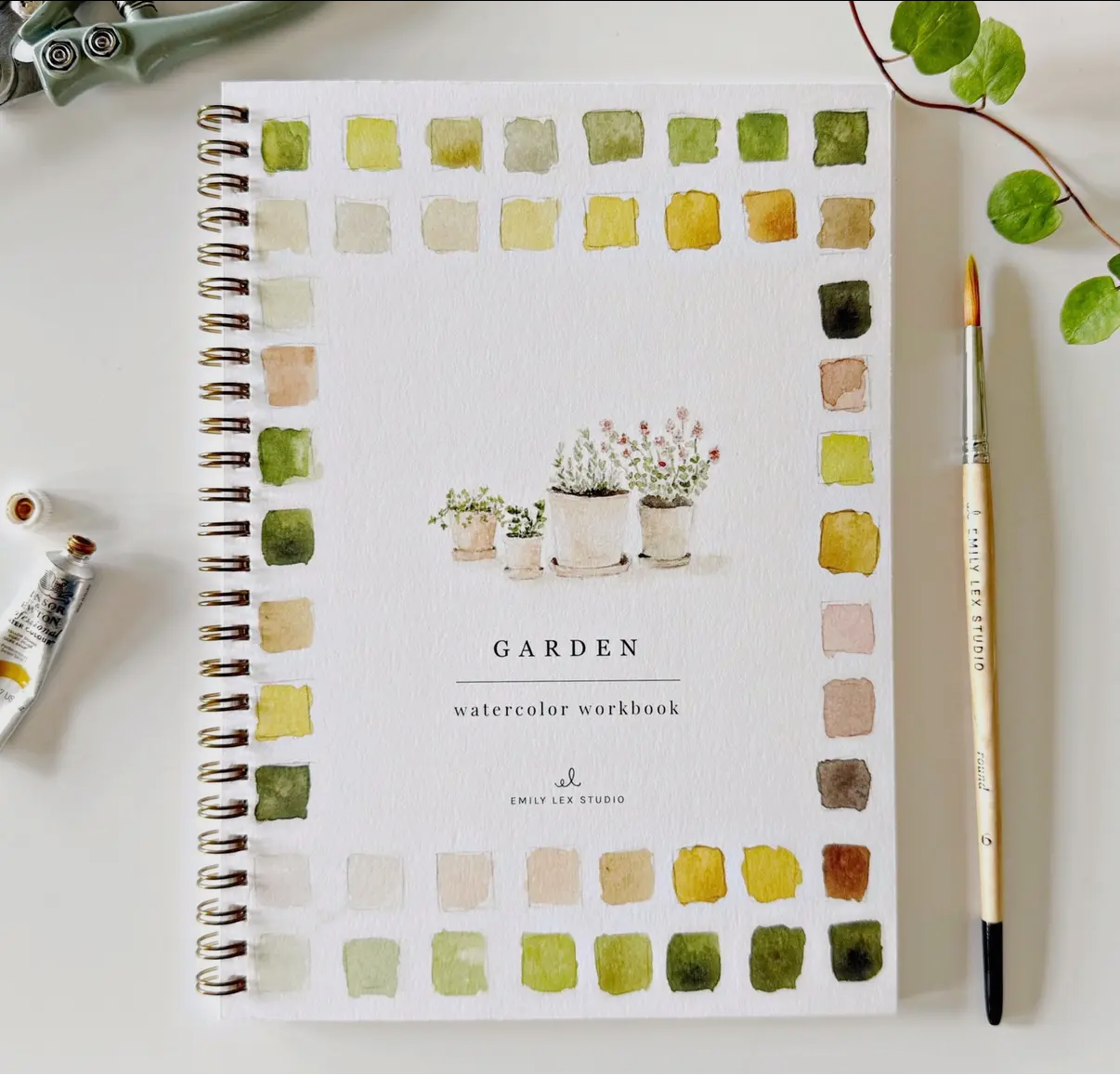 Watercolor Workbook - Garden