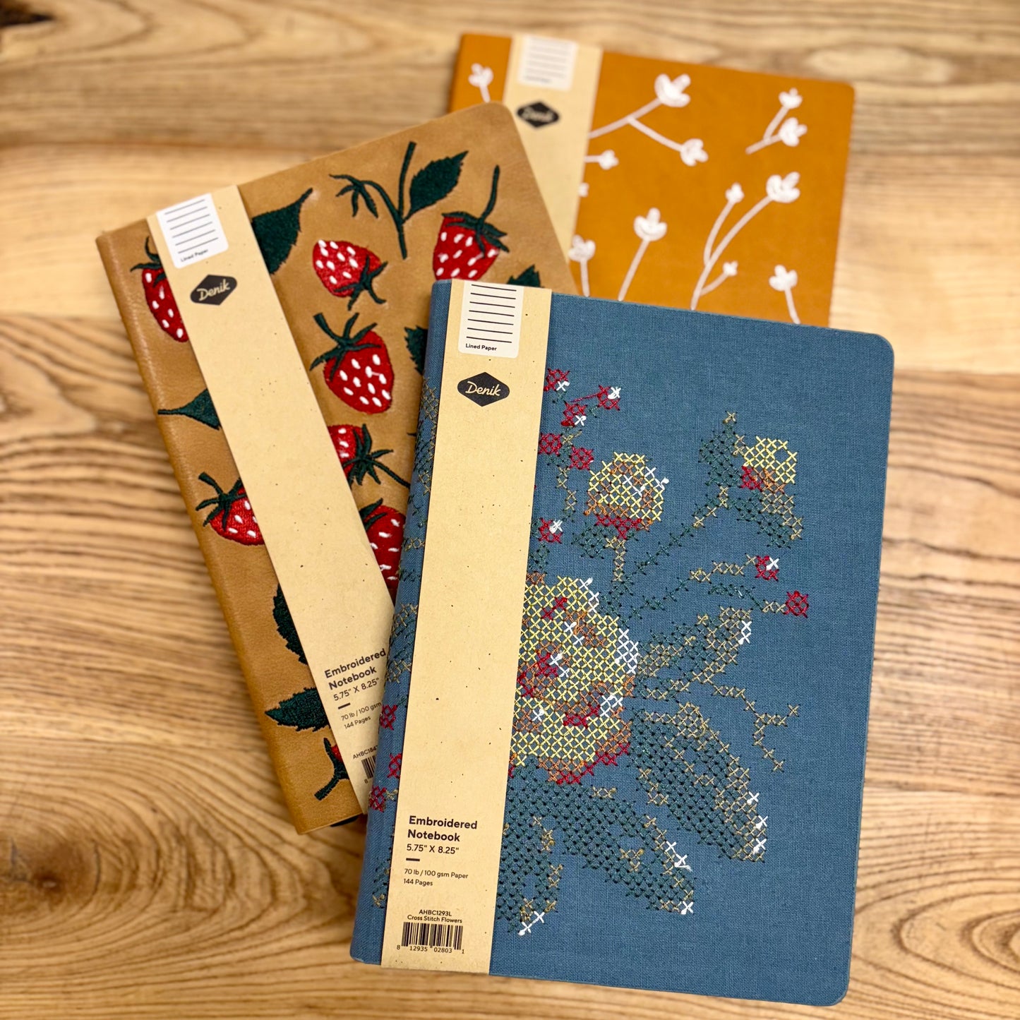 Embroidered Journal Notebook