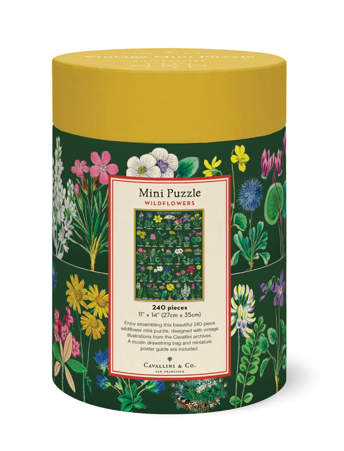 Mini Puzzle - Wildflowers