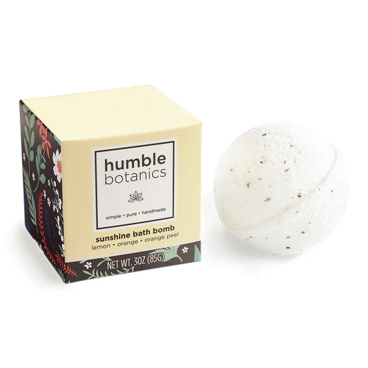 Sunshine Bath Bomb - lemon, orange & orange peel energy