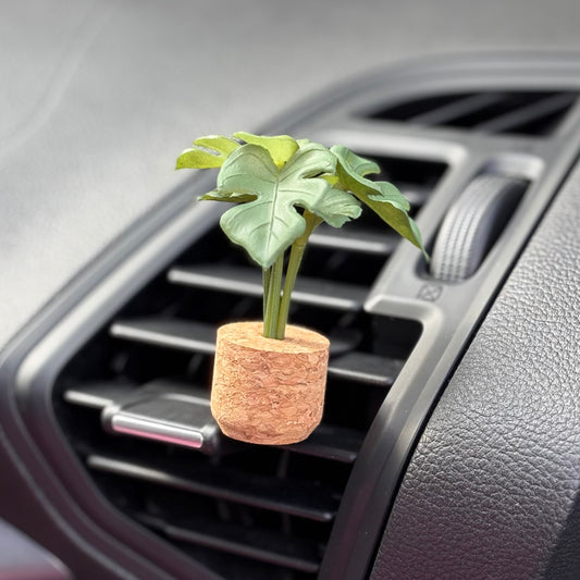 Plant Car Diffuser - Monstera