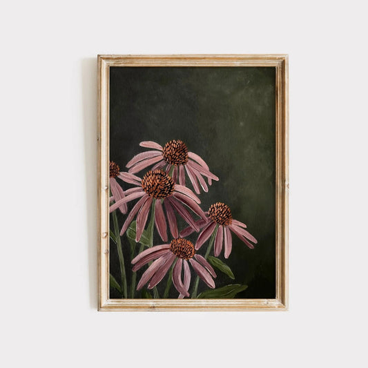 Art Print | Purple Coneflower