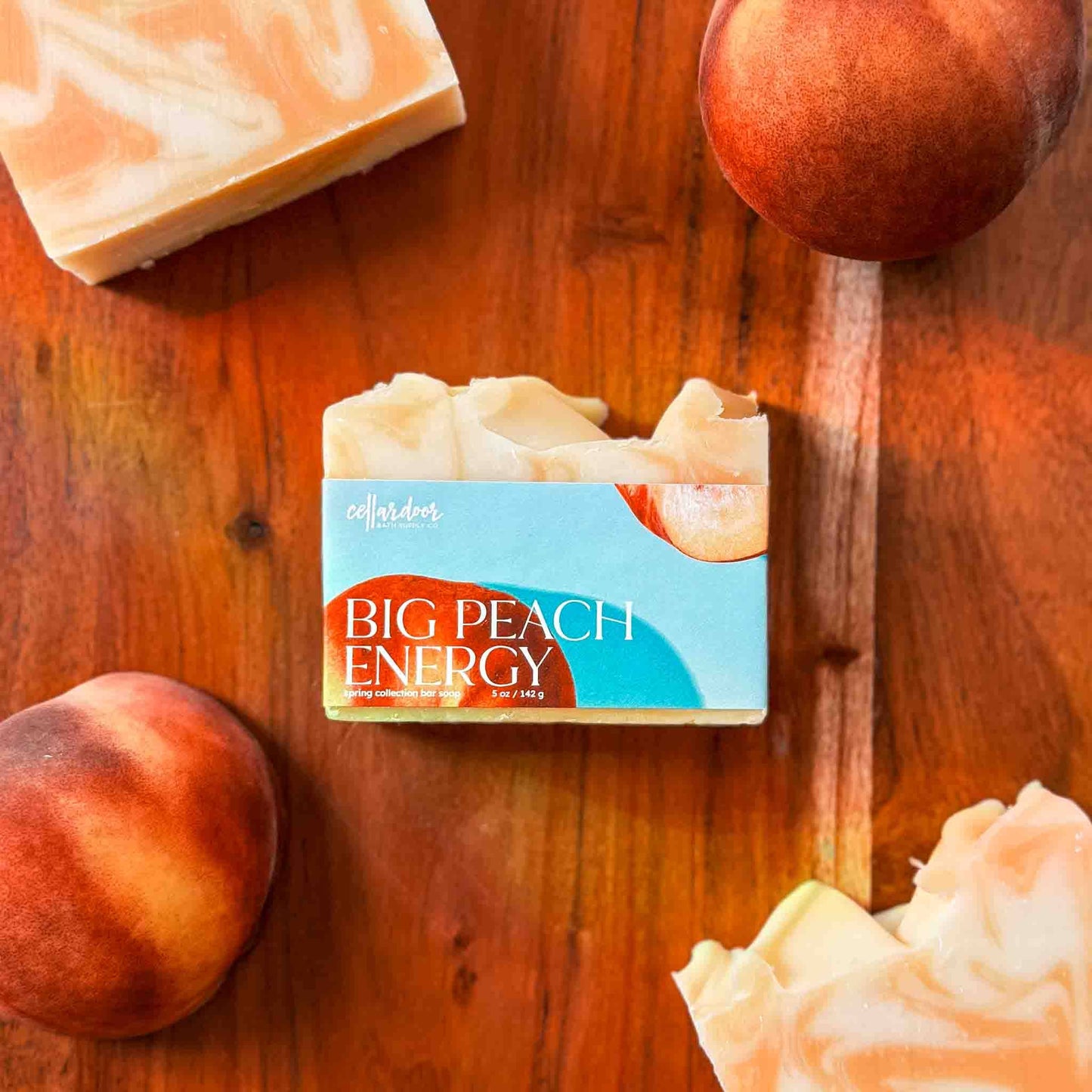 Big Peach Energy Bar Soap