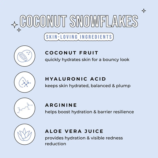 Beauty Mask - Coconut Snowflakes