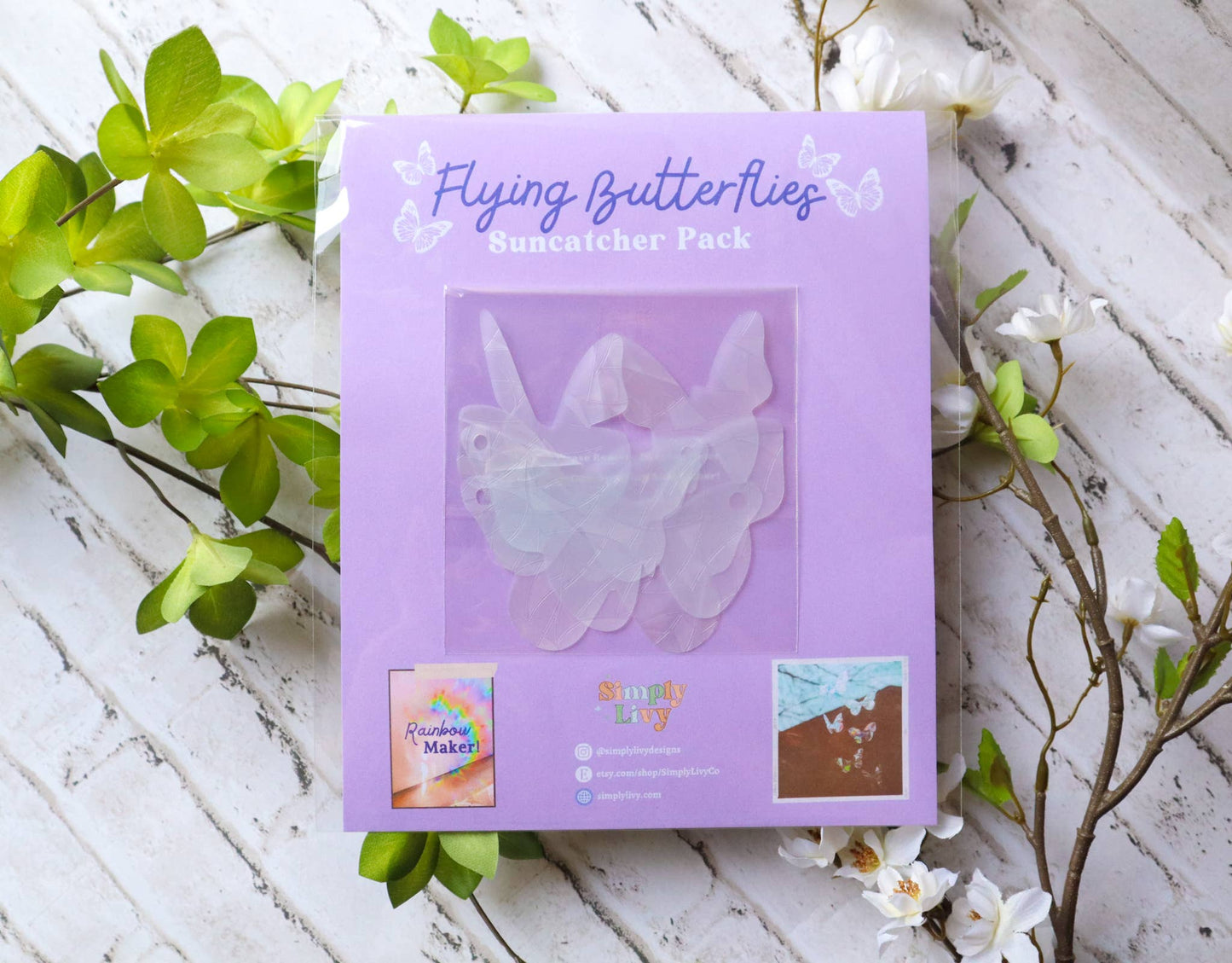 Suncatcher Pack - Flying Butterflies