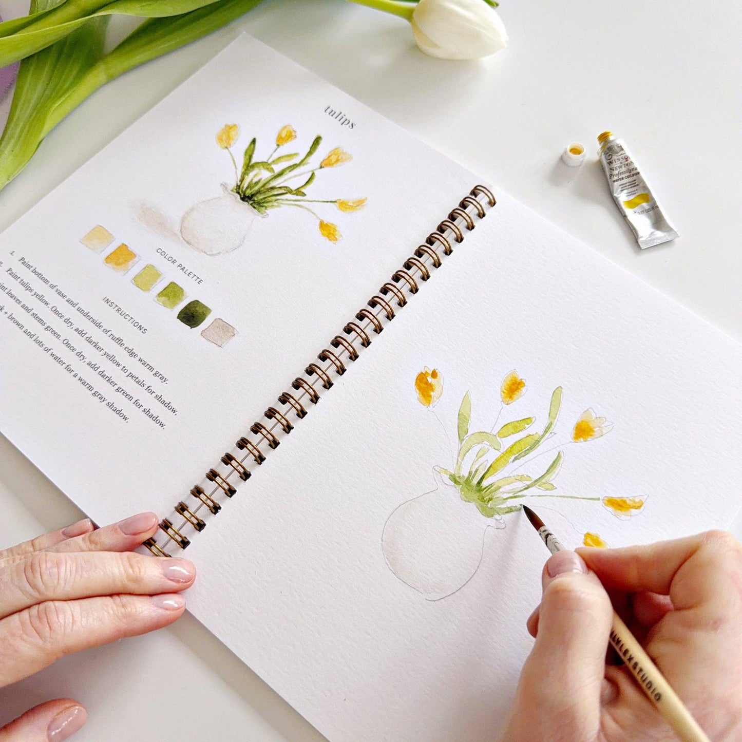 Watercolor Workbook - Spring