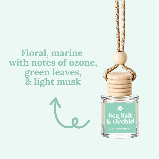 Sea Salt & Orchid | Car Diffuser