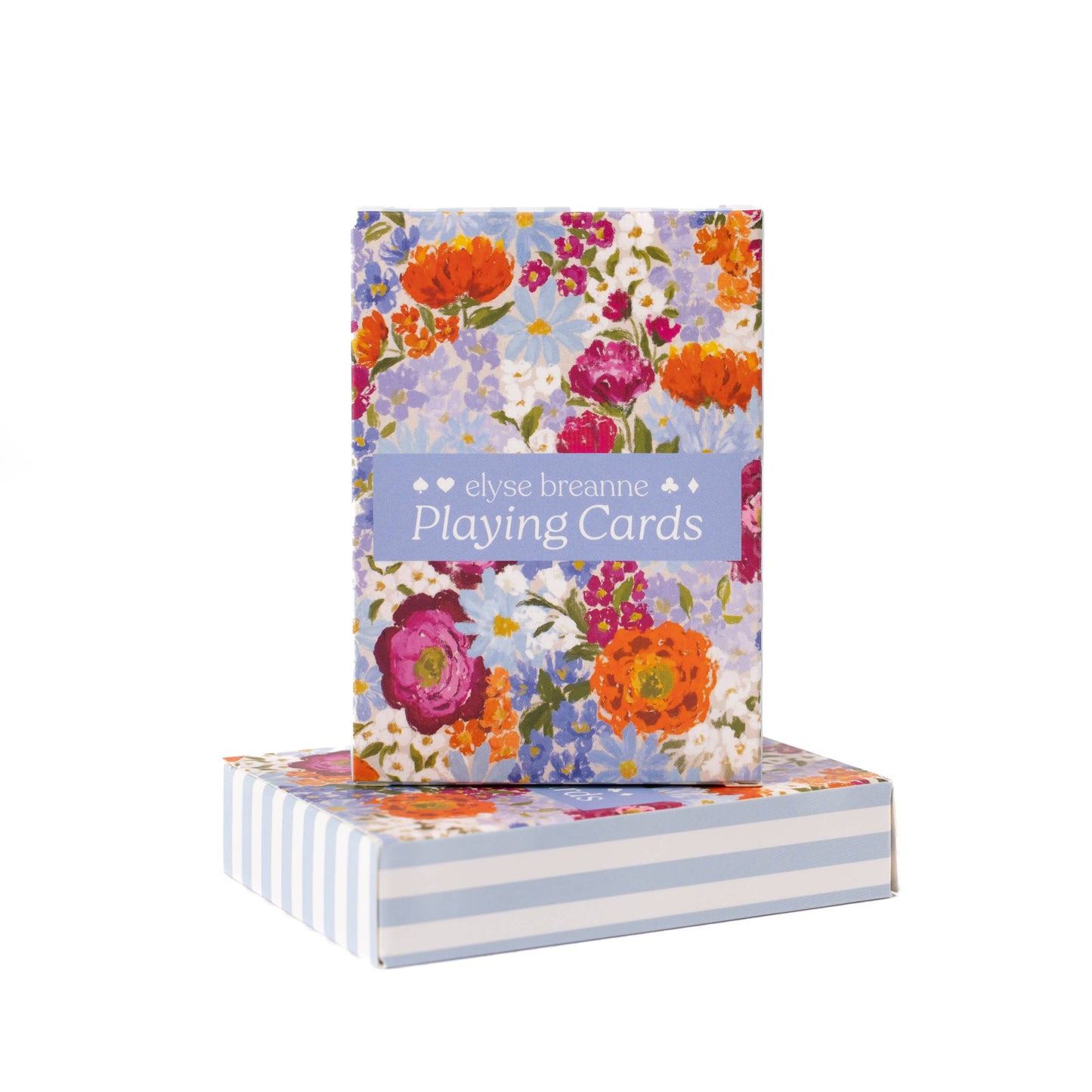 Primavera x Blue Stripes Playing Cards