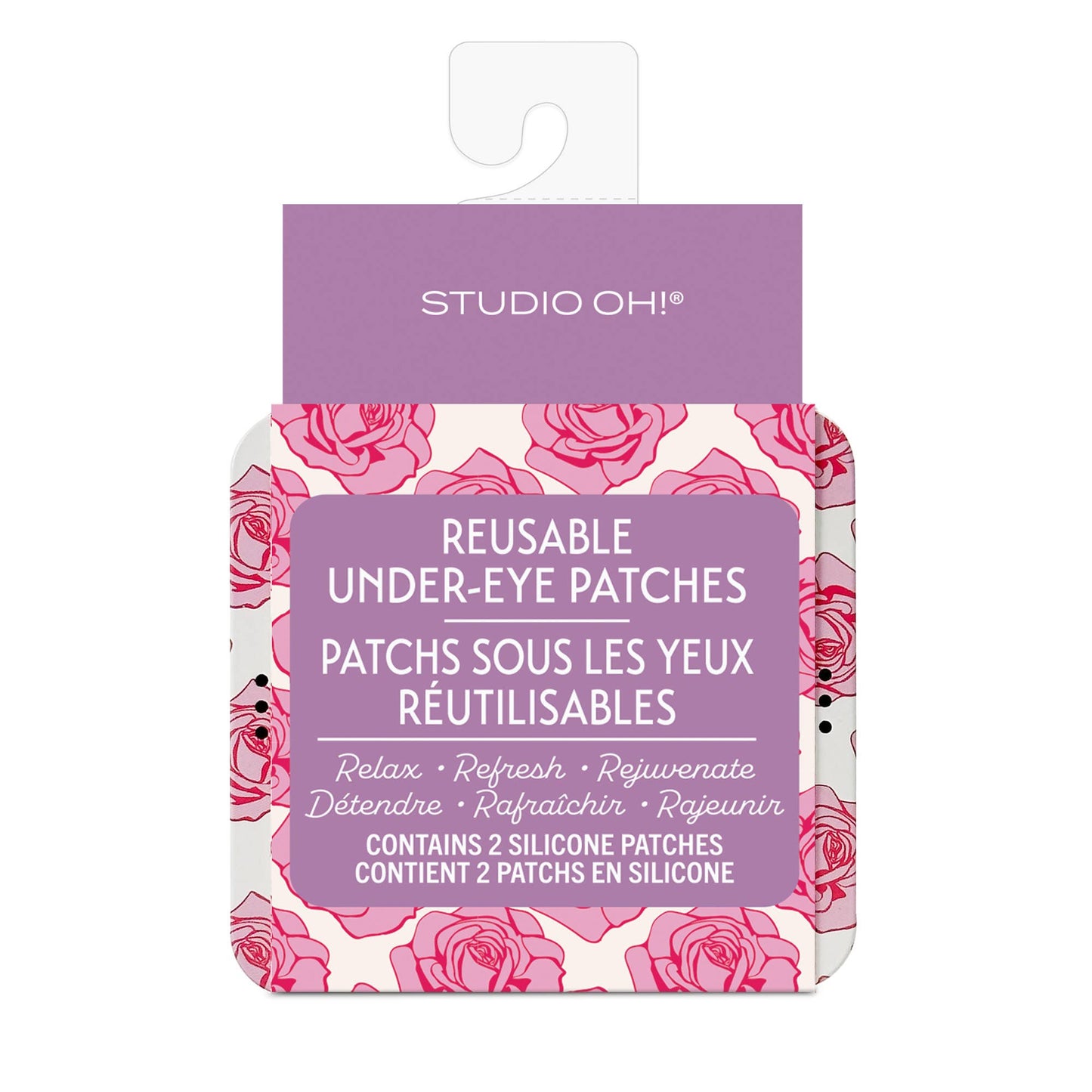 Petite Rose Reusable Under-Eye Patches