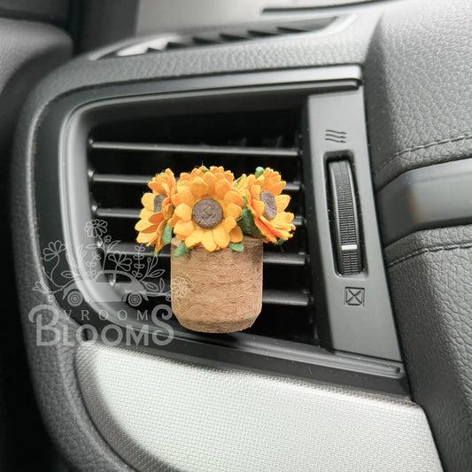Plant Car Diffuser - Sunflower