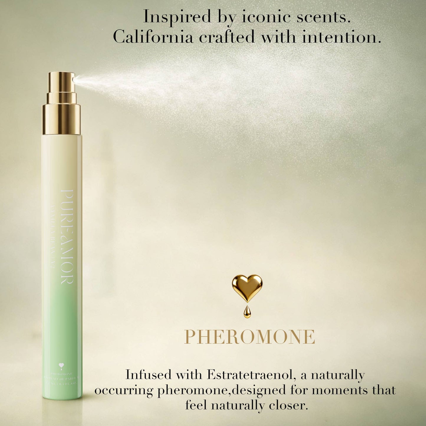 Vanilla Bean | Travel Spray Pheromone  Perfume - 12ml
