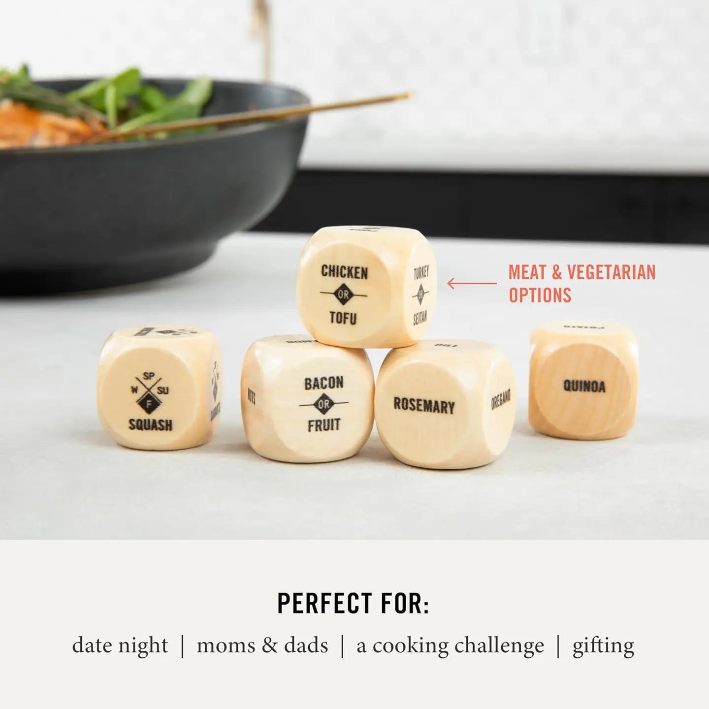 Foodie Dice - Shake Up Your Cooking Routine
