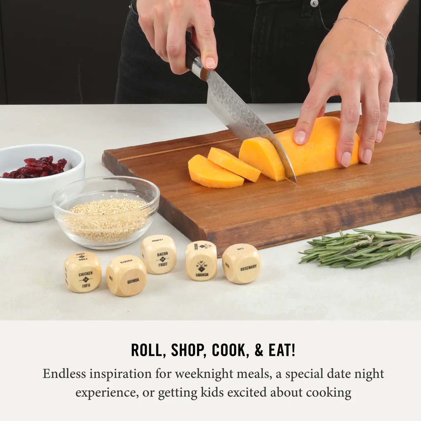Foodie Dice - Shake Up Your Cooking Routine
