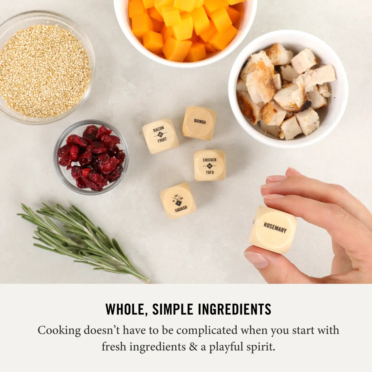Foodie Dice - Shake Up Your Cooking Routine
