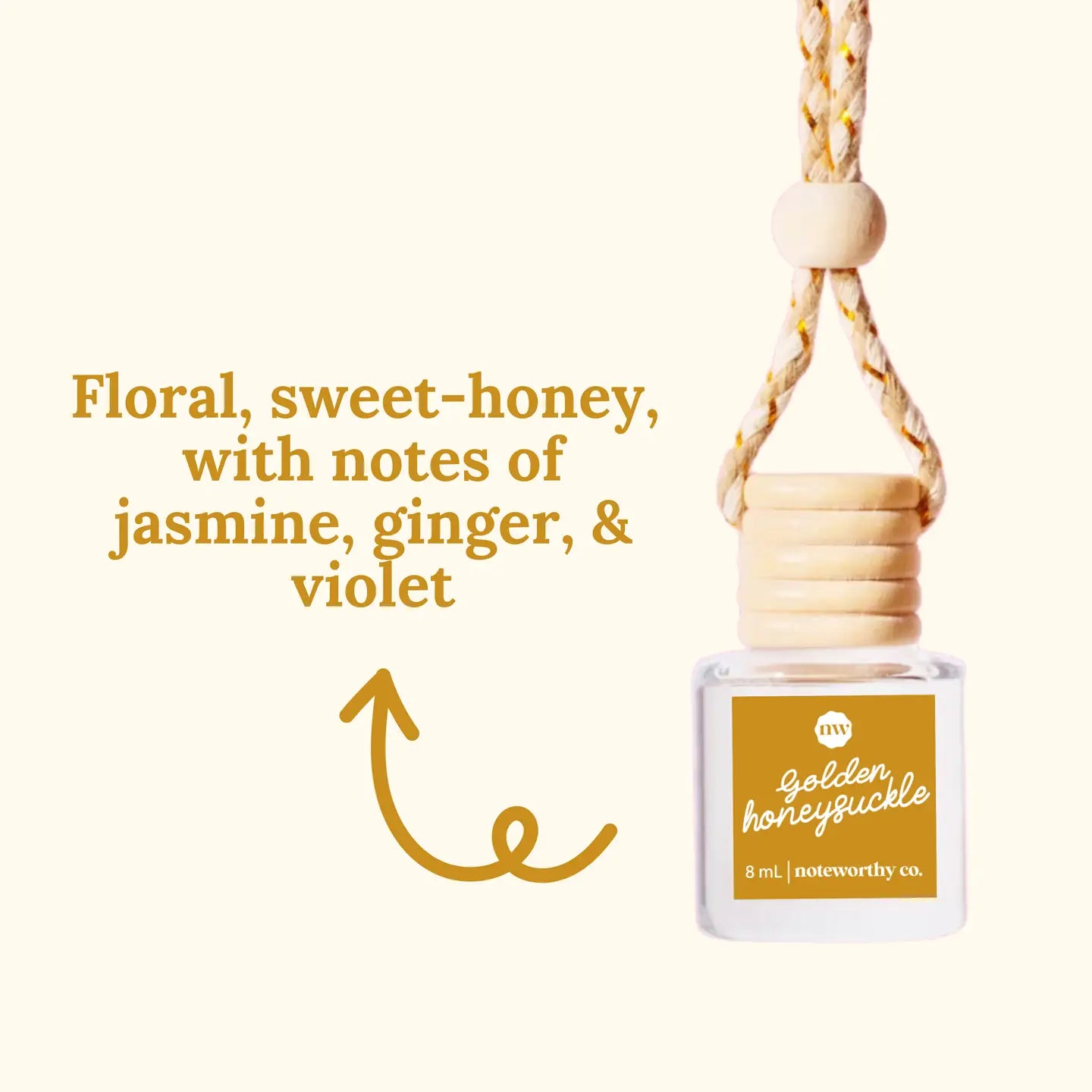 Golden Honeysuckle | Car Diffuser
