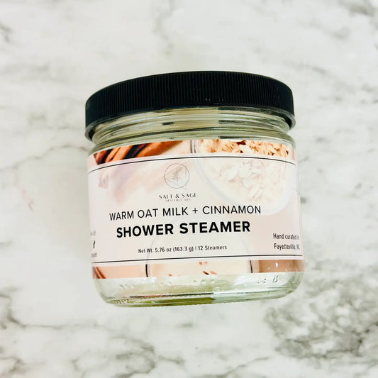 Mini Shower Steamers - Warm Oat Milk + Cinnamon